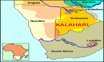 Kalahari çölü-2