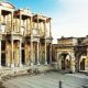 Efes antik kentinde bulunan kütüphane