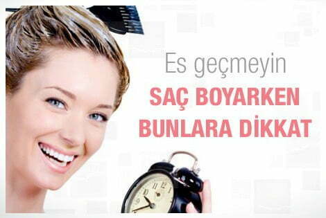 Saç boyarken bunlara dikkat